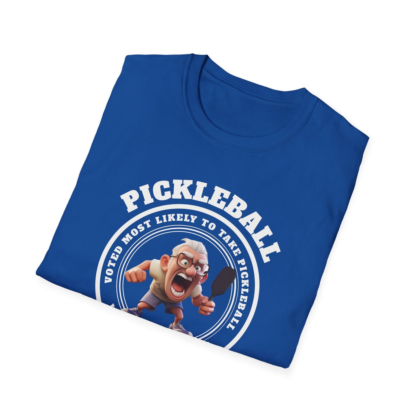 Voted Most Likely. Pickleball Tee.