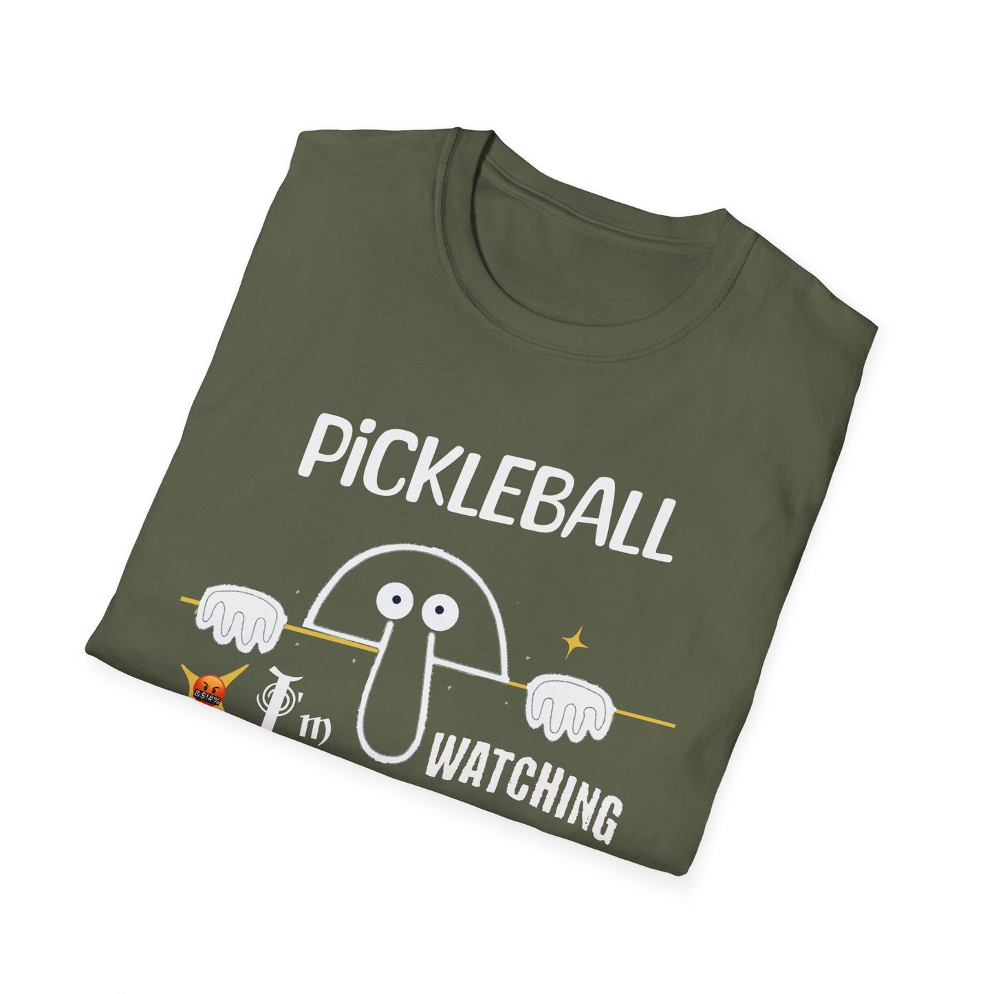 I'm Watching Line Calls!  Pickleball Tee.