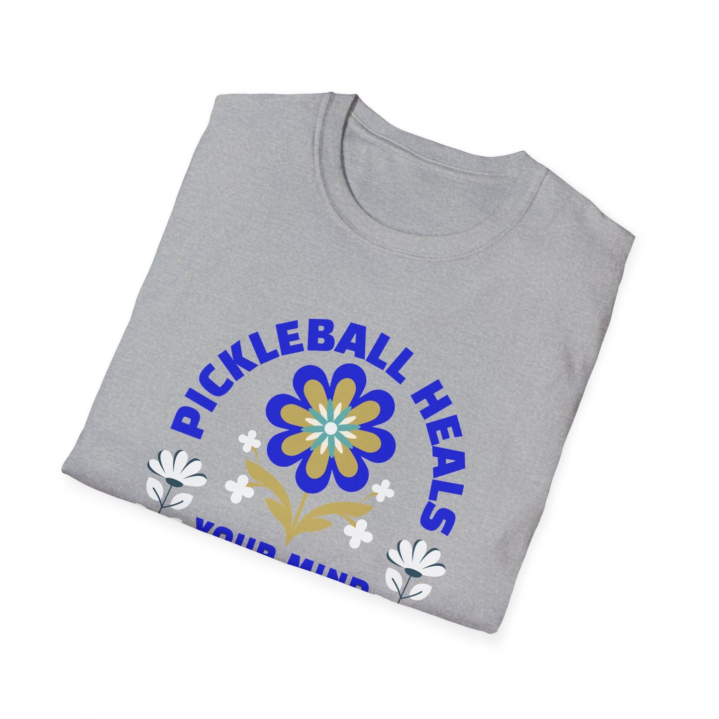 Pickleball Heals. Pickleball Tee.