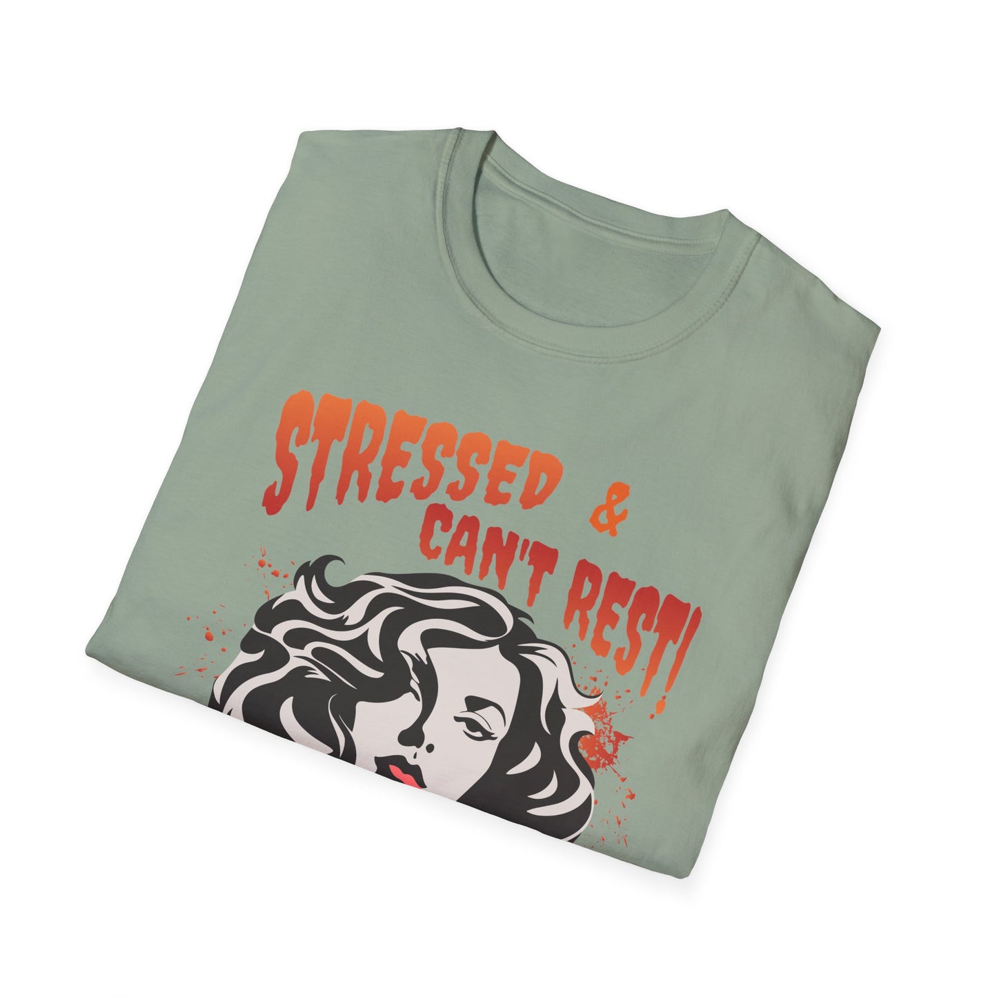 Stressed & Can't Rest. Pickleball Tee.