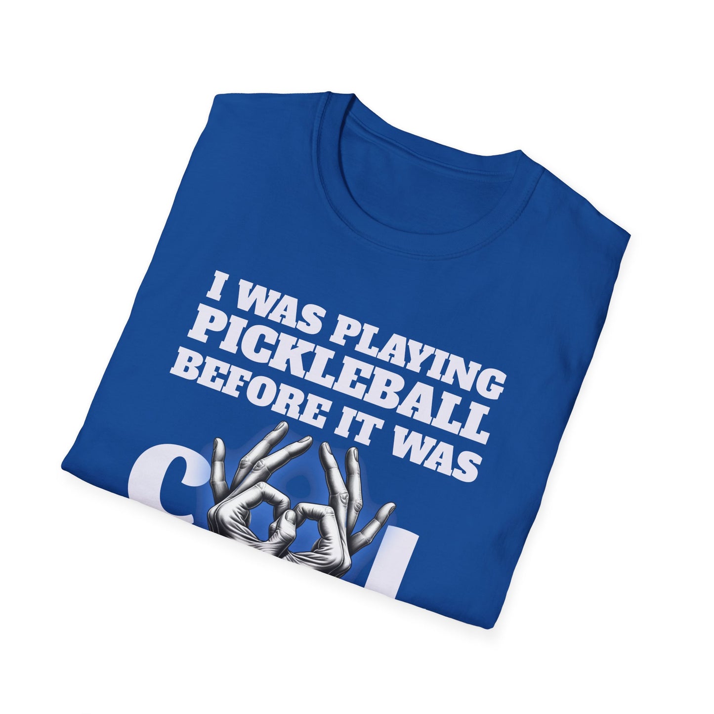 I was playing. Pickleball Tee.
