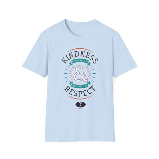 Kindness & Respect. Pickleball Tee.