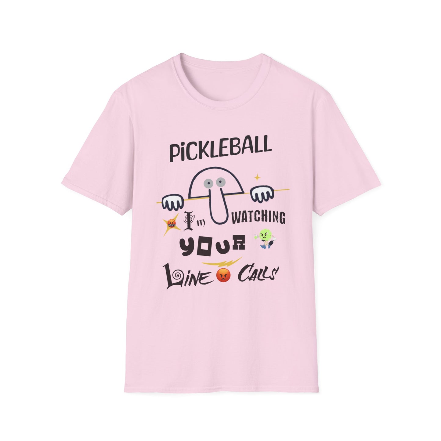 I'm Watching Line Calls!  Pickleball Tee.