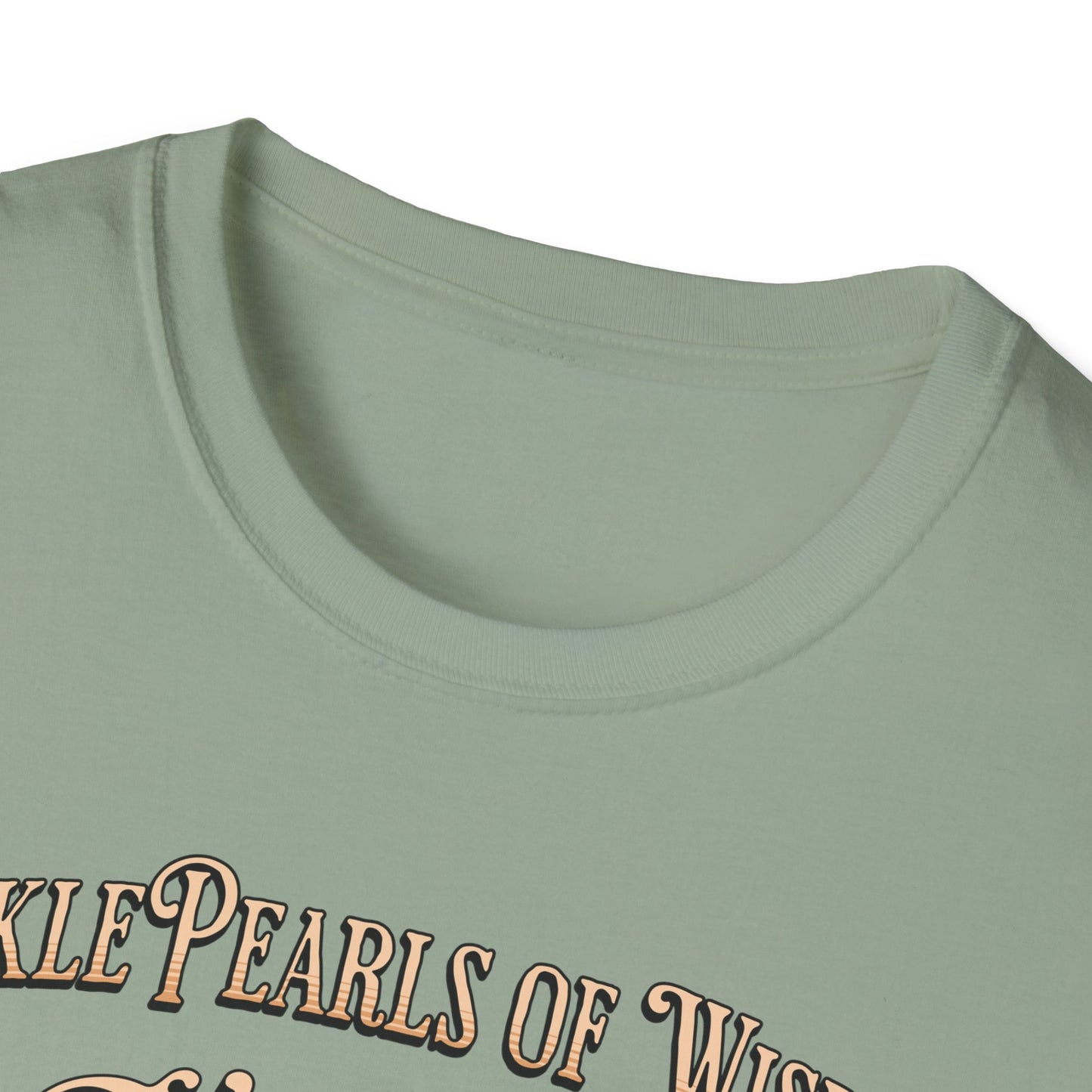 PicklePearls Of Wisdom. Pickleball Tee.