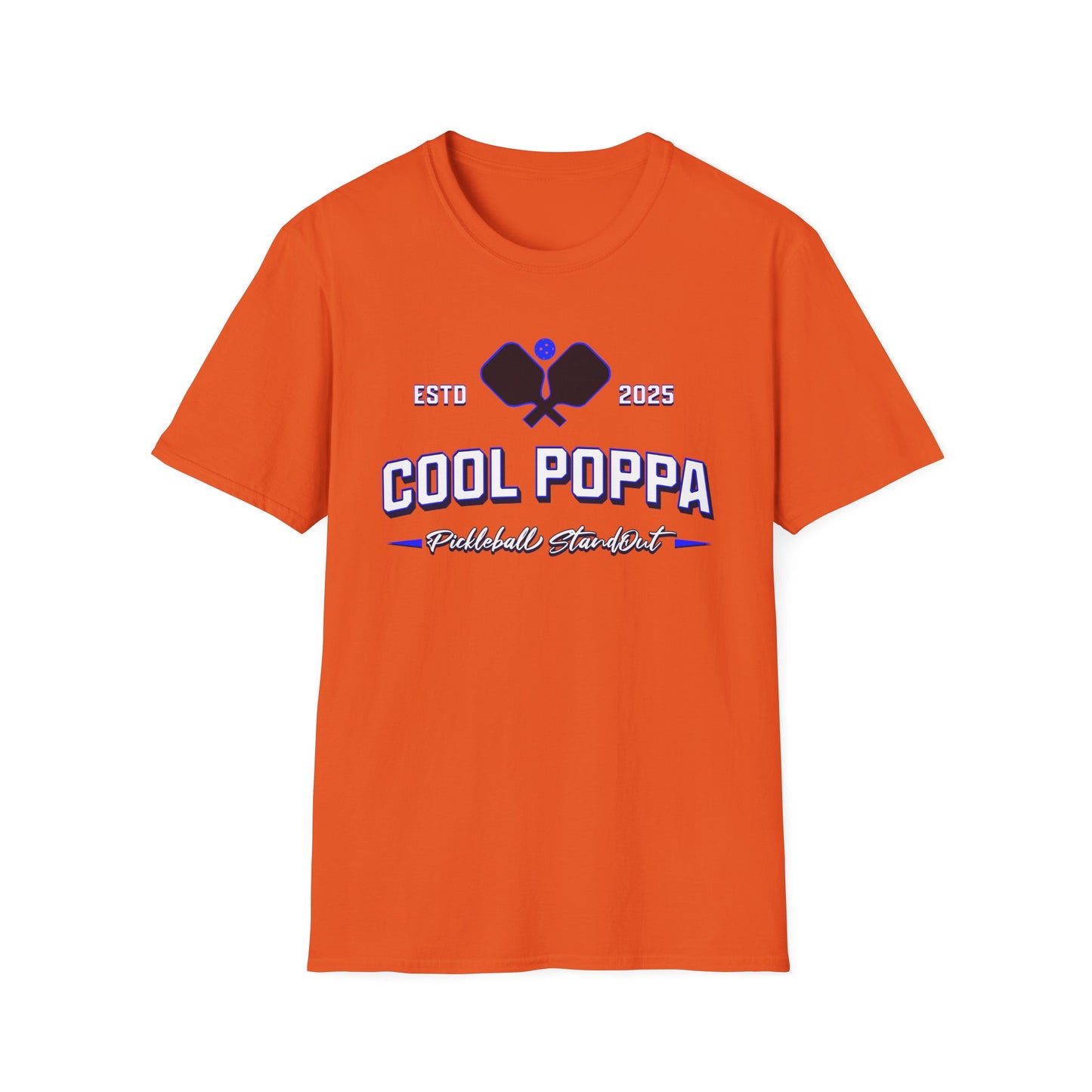 Cool Poppa Pickleball Tee