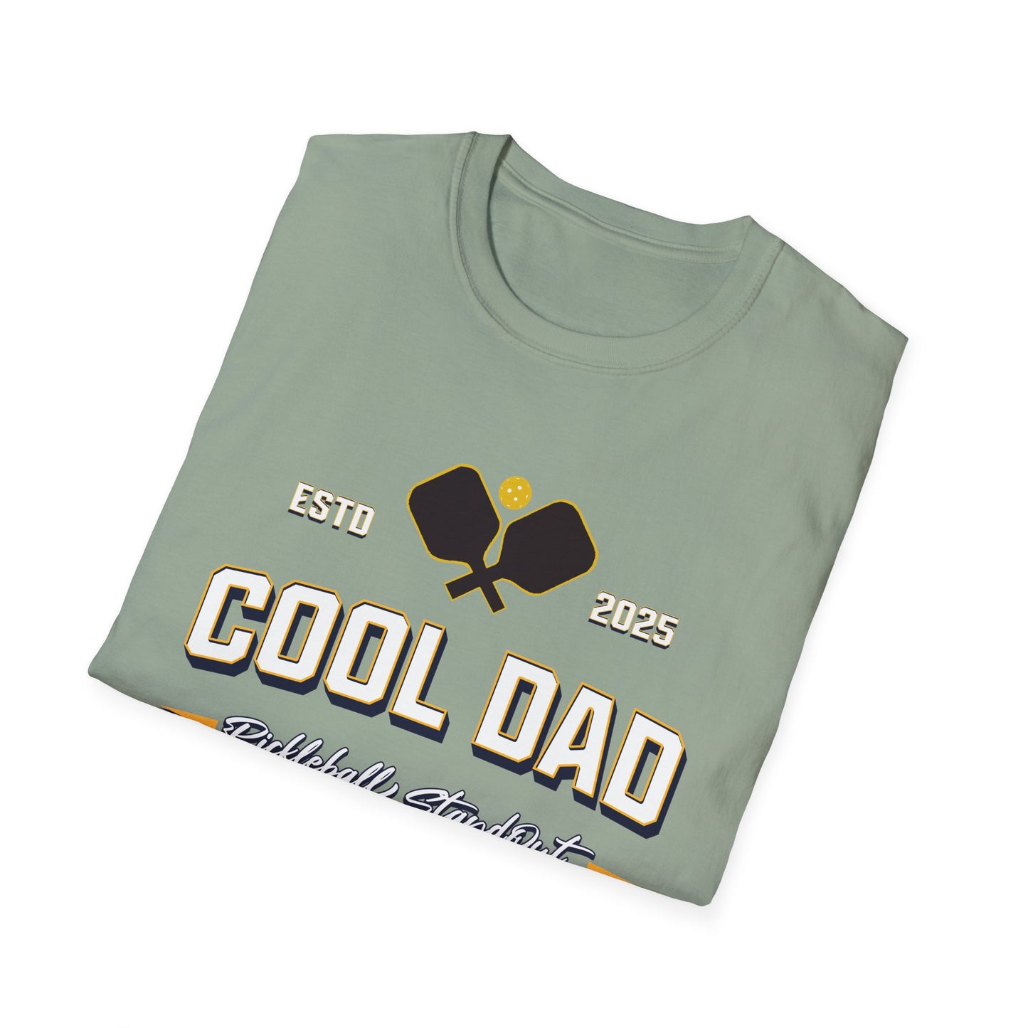 Cool Dad. Pickleball Tee.