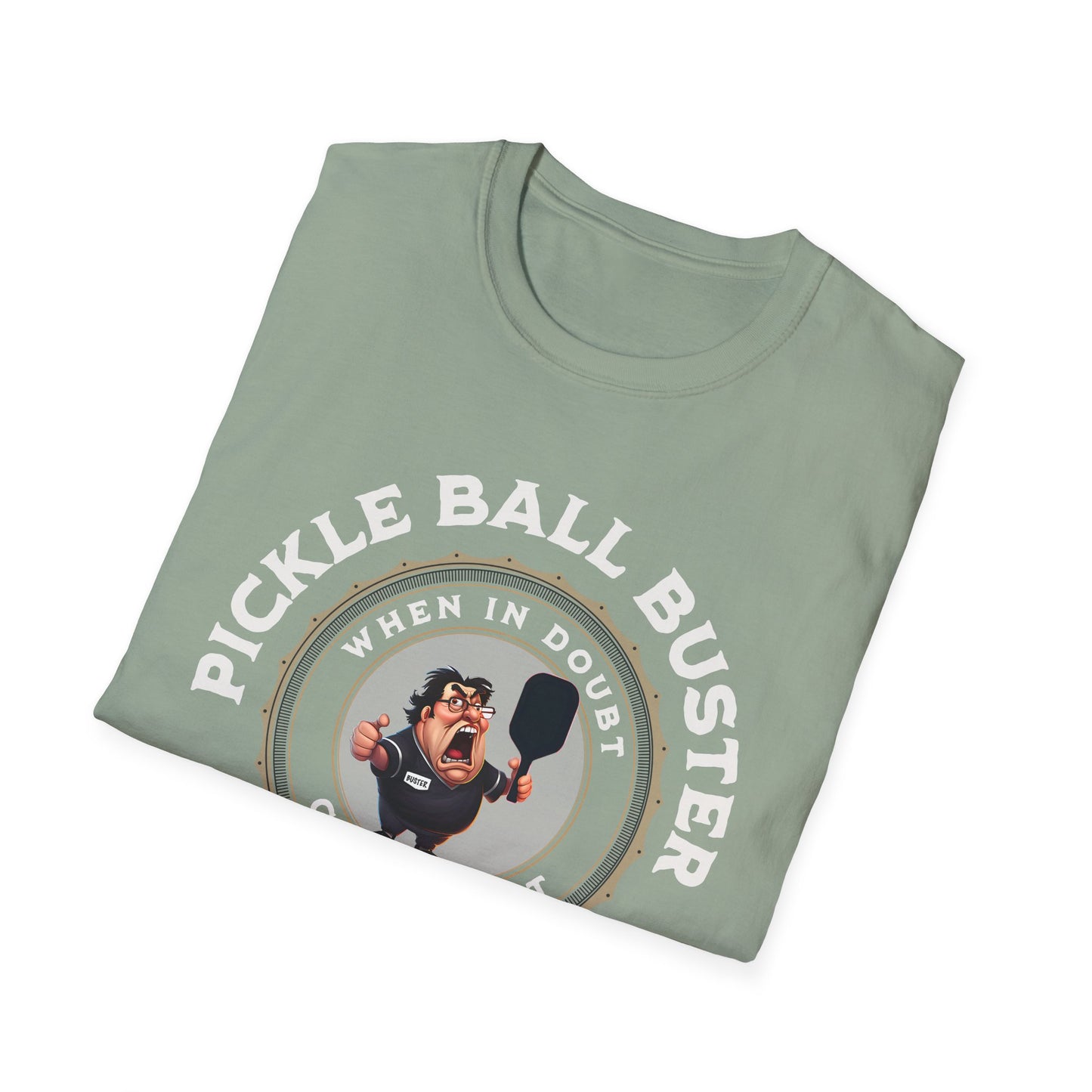 Pickle Ball Buster. Pickleball Tee.