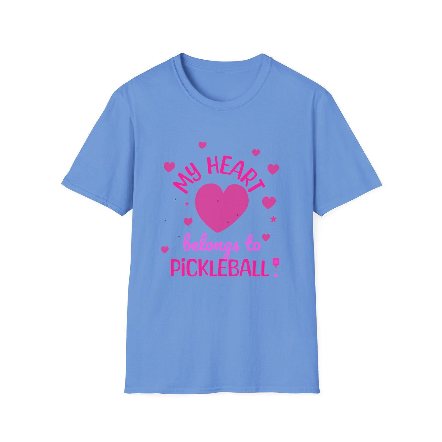 My Heart Belongs to. Pickleball Tee.