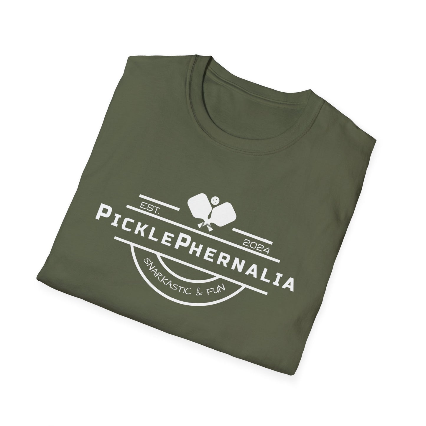 PicklePhernalia.com. Pickleball Tee.