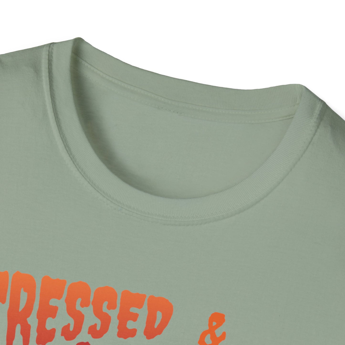 Stressed & Can't Rest. Possessed. Pickleball Tee.