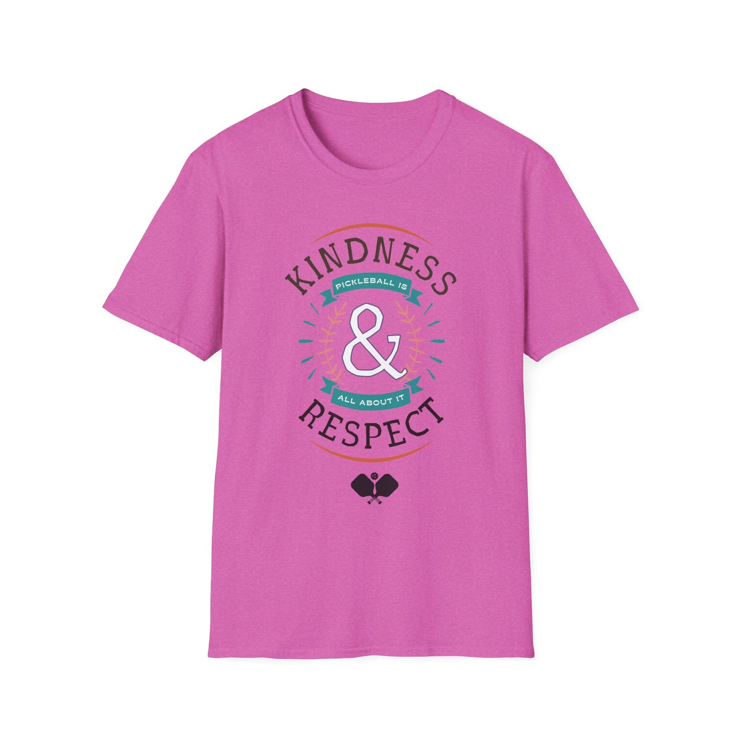 Kindness & Respect. Pickleball Tee.