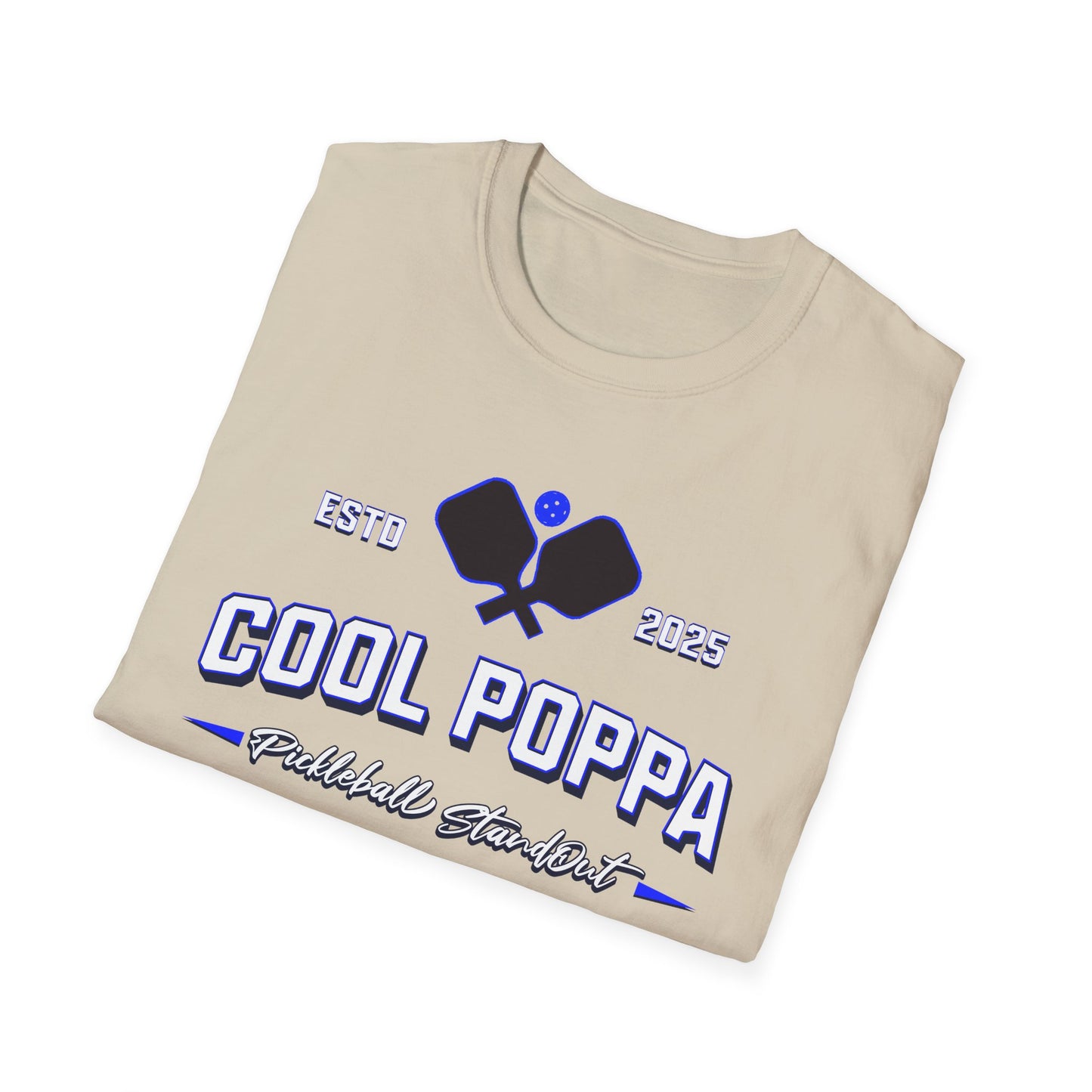 Cool Poppa Pickleball Tee