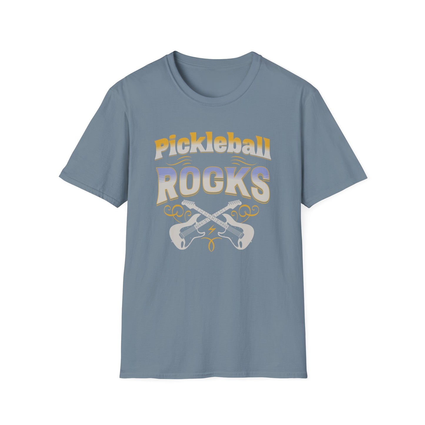Pickleball Rocks.  Pickleball Tee.