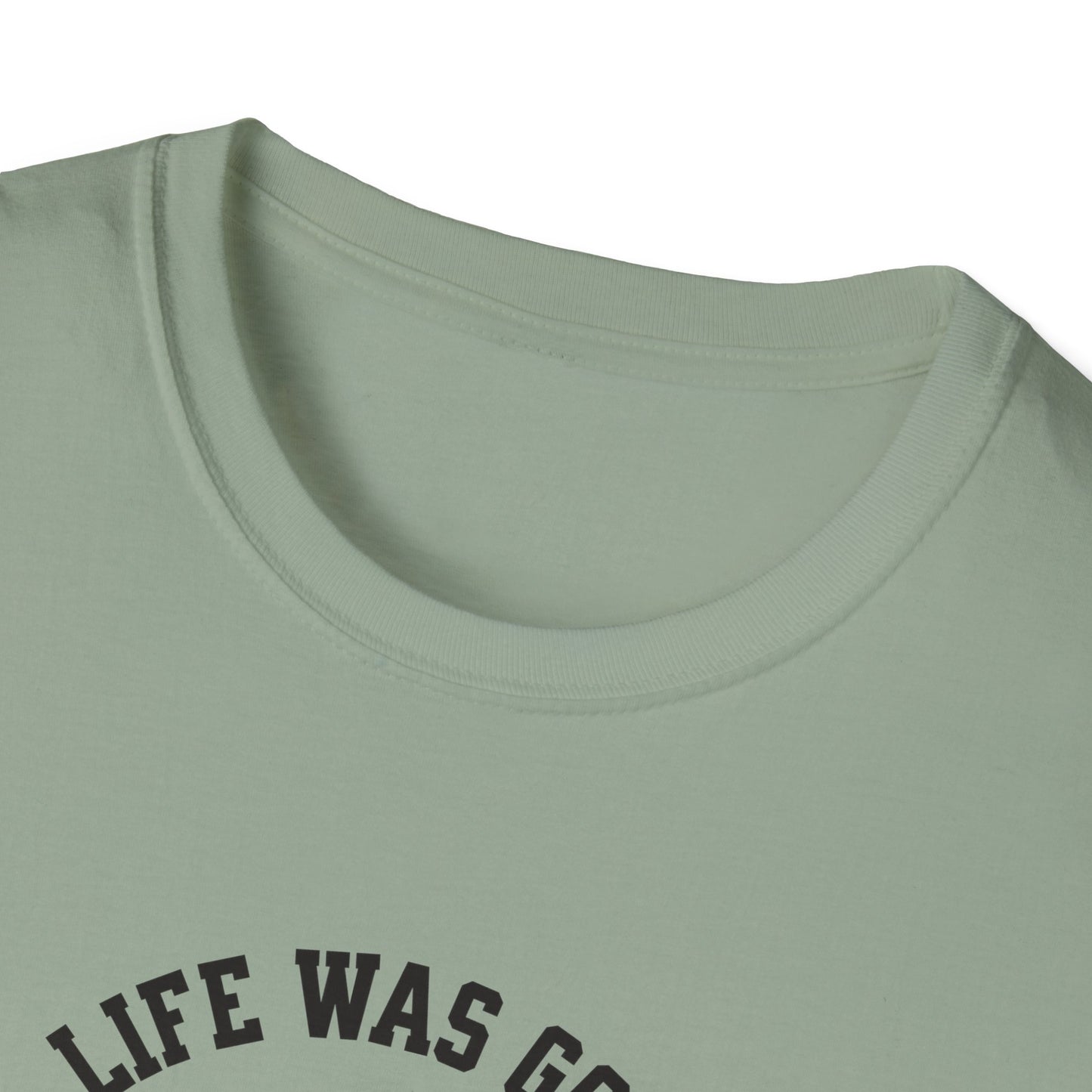 Life Was Good. Pickleball Tee.