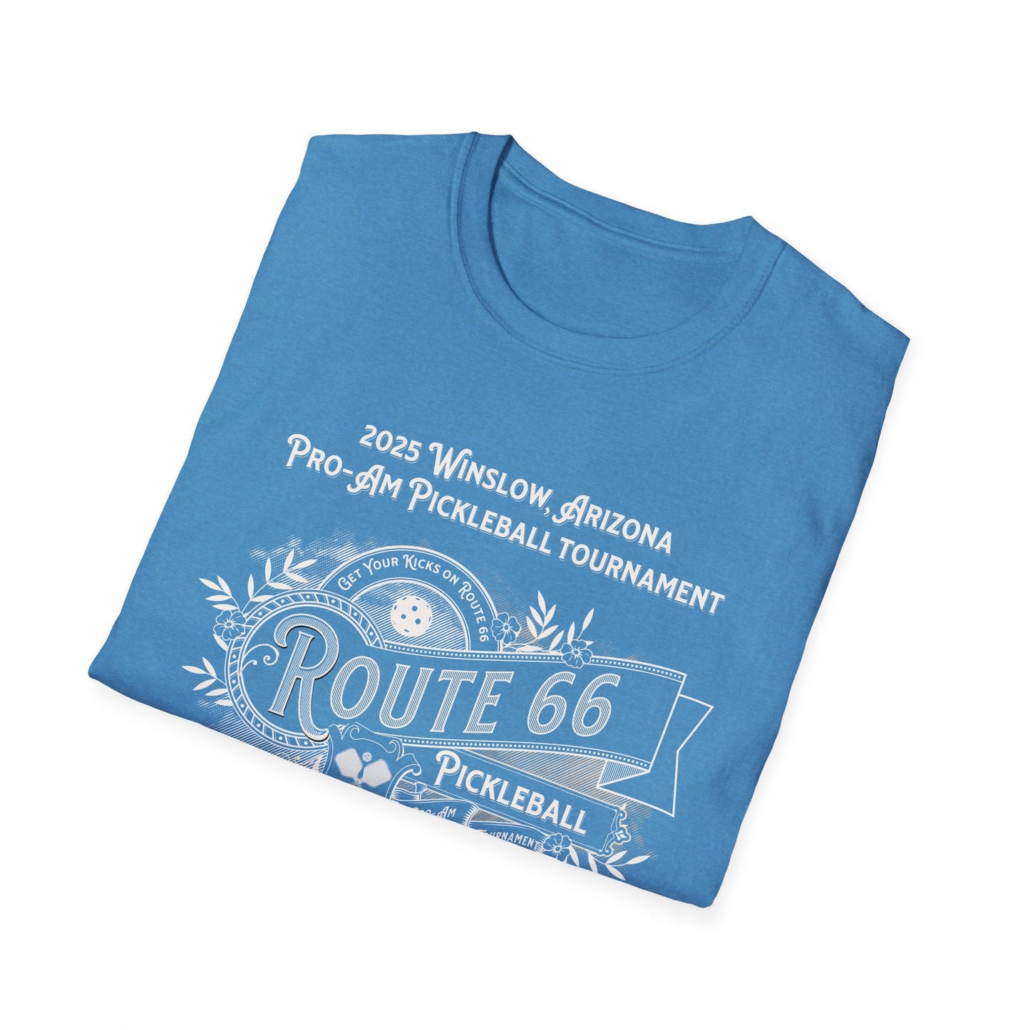 Winslow Arizona Pro-Am. Pickleball Tee.