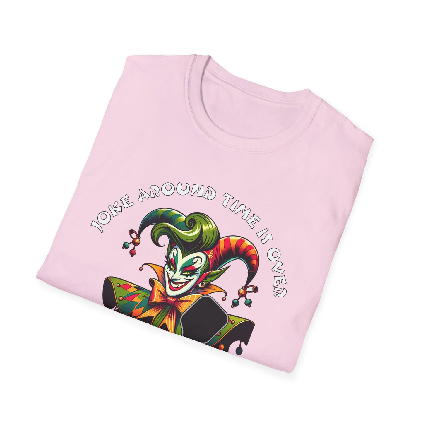 Joke Around Time Over. Pickleball Tee.