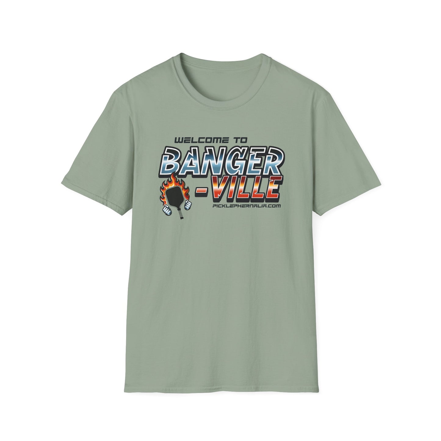 Welcome To Banger-Ville. Pickleball Tee.