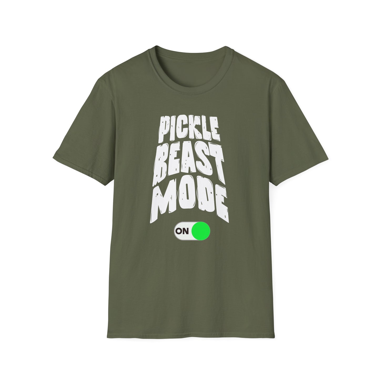 Pickle Beast Mode. On. Pickleball Tee.