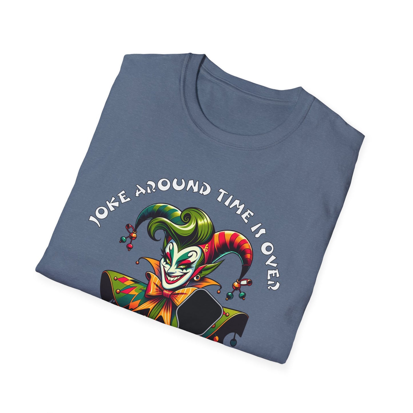 Joke Around Time Over. Pickleball Tee.