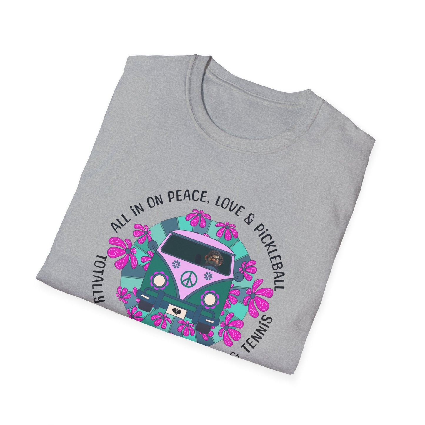 All in; Totally Out Pickleball Tee.