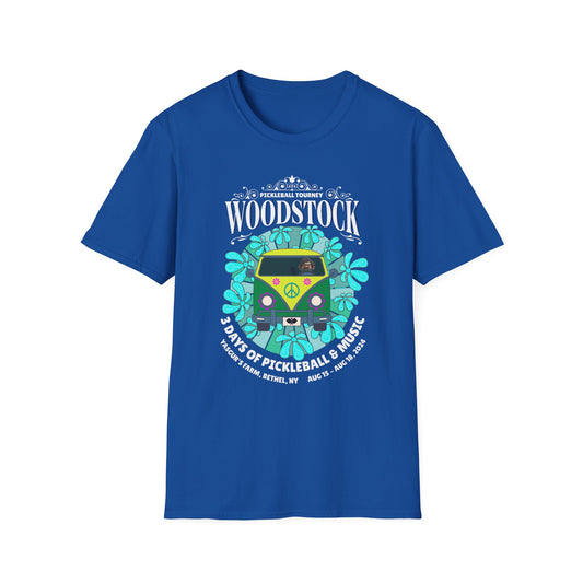 Woodstock. 3 Days of Pickleball.  Pickleball Tee.