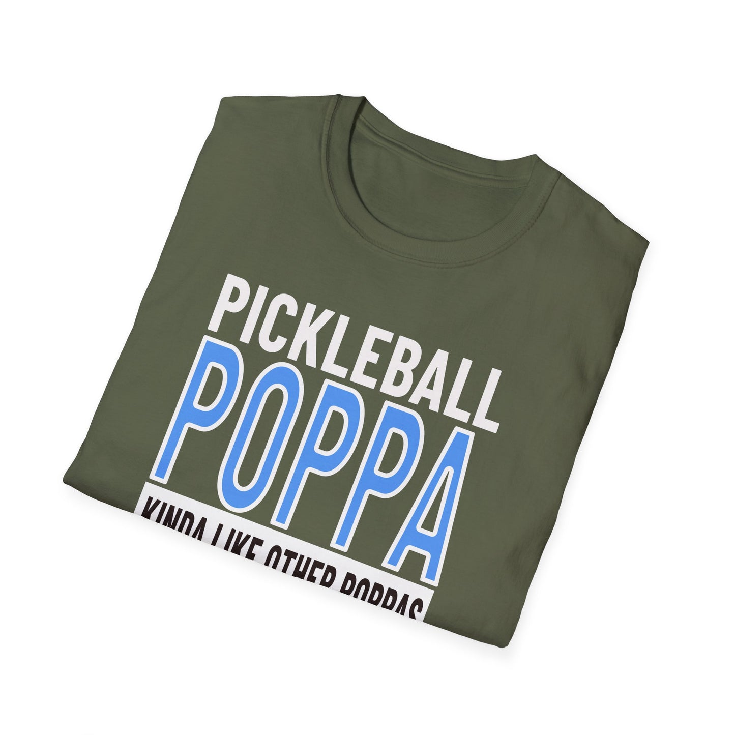 Pickleball Poppa. Best Kind! Pickleball Tee.