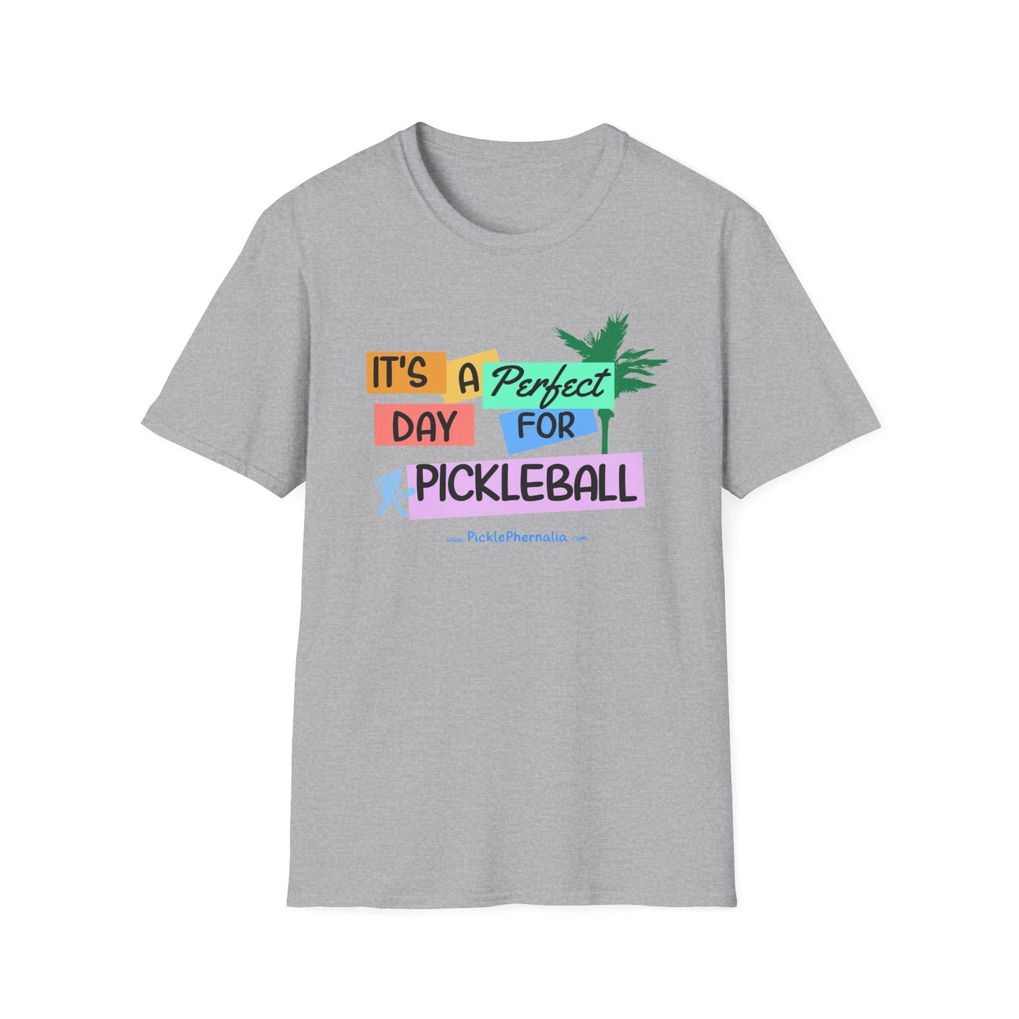 It's A Perfect Day. Pickleball Tee.