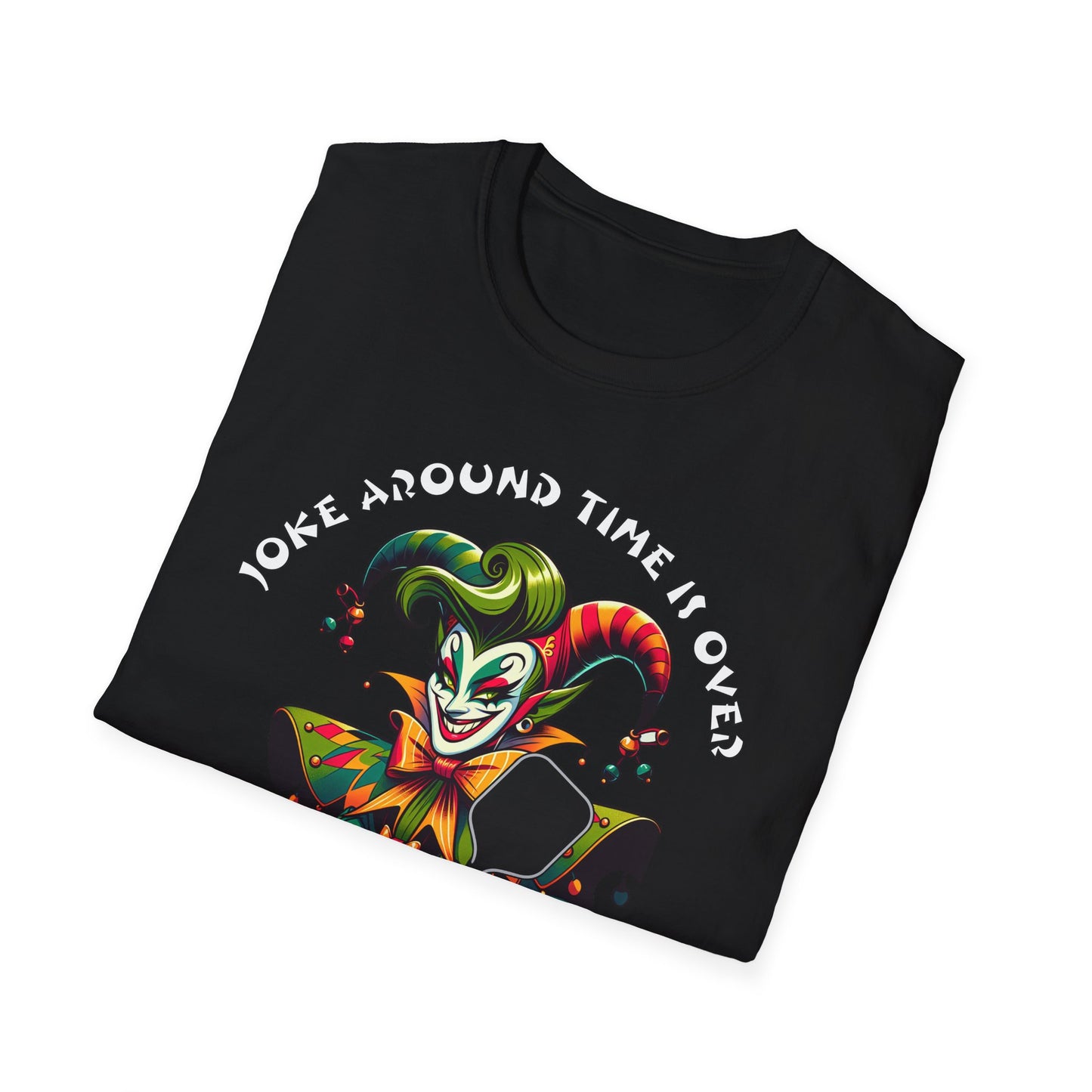 Joke Around Time Over. Pickleball Tee.