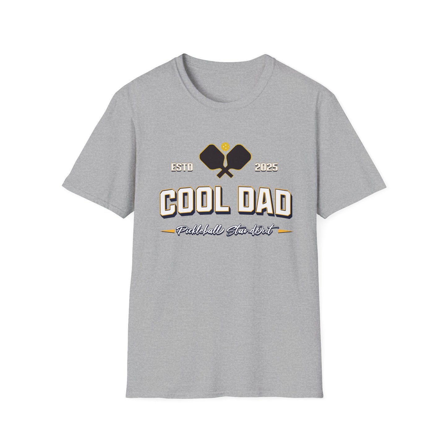 Cool Dad. Pickleball Tee.