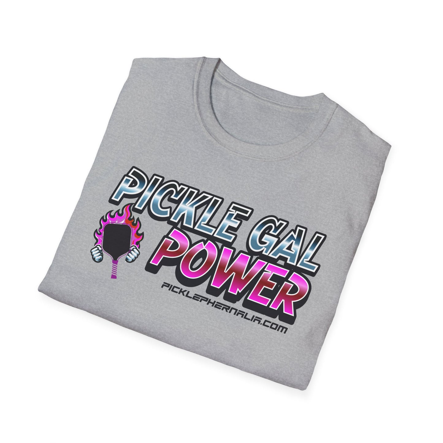 Pickle Gal Power. Pickleball Tee.