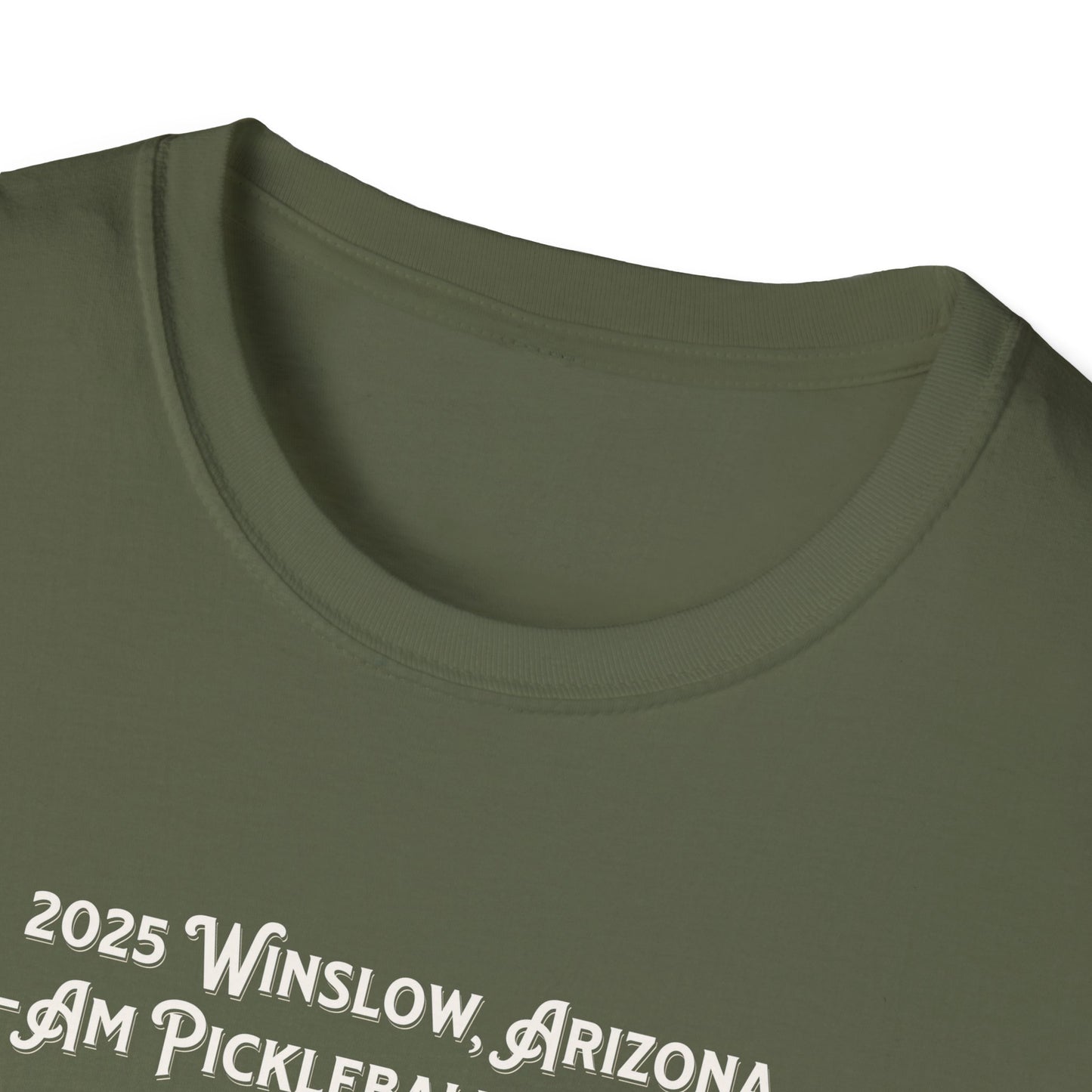 Winslow Arizona Pro-Am. Pickleball Tee.