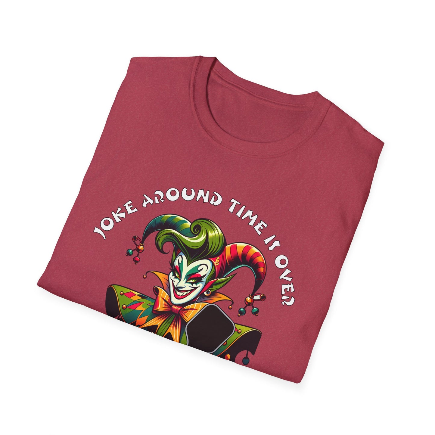Joke Around Time Over. Pickleball Tee.