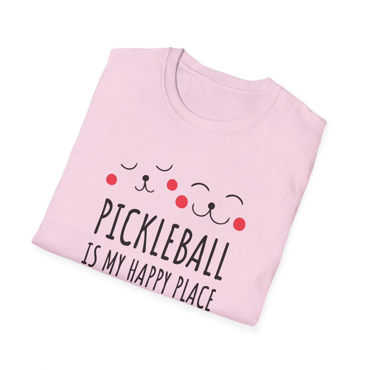 Pickleball is My Happy Place. Pickleball Tee.