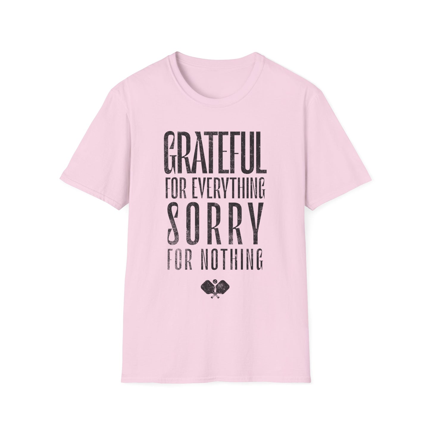 Grateful for Everything Pickleball Tee.