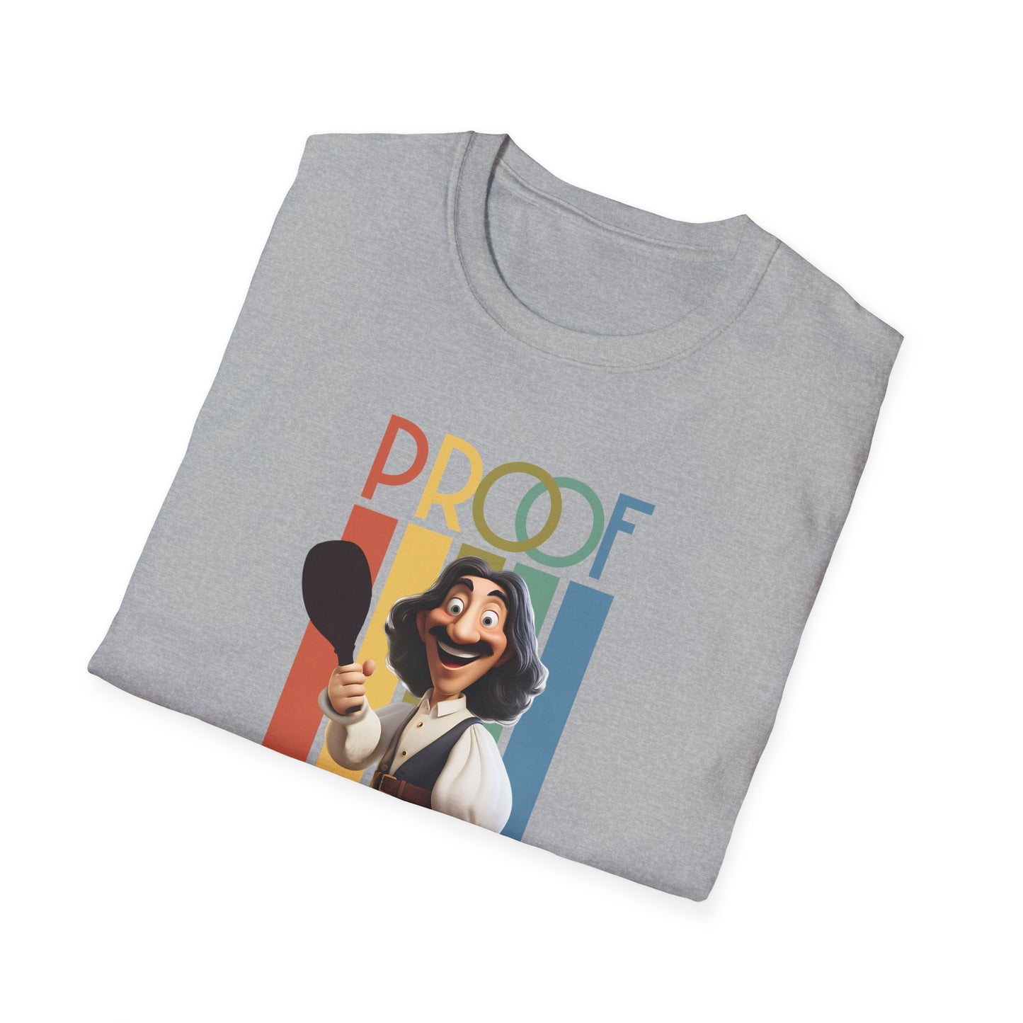 Proof! I Dink, therefore I Am!  Pickleball Tee.