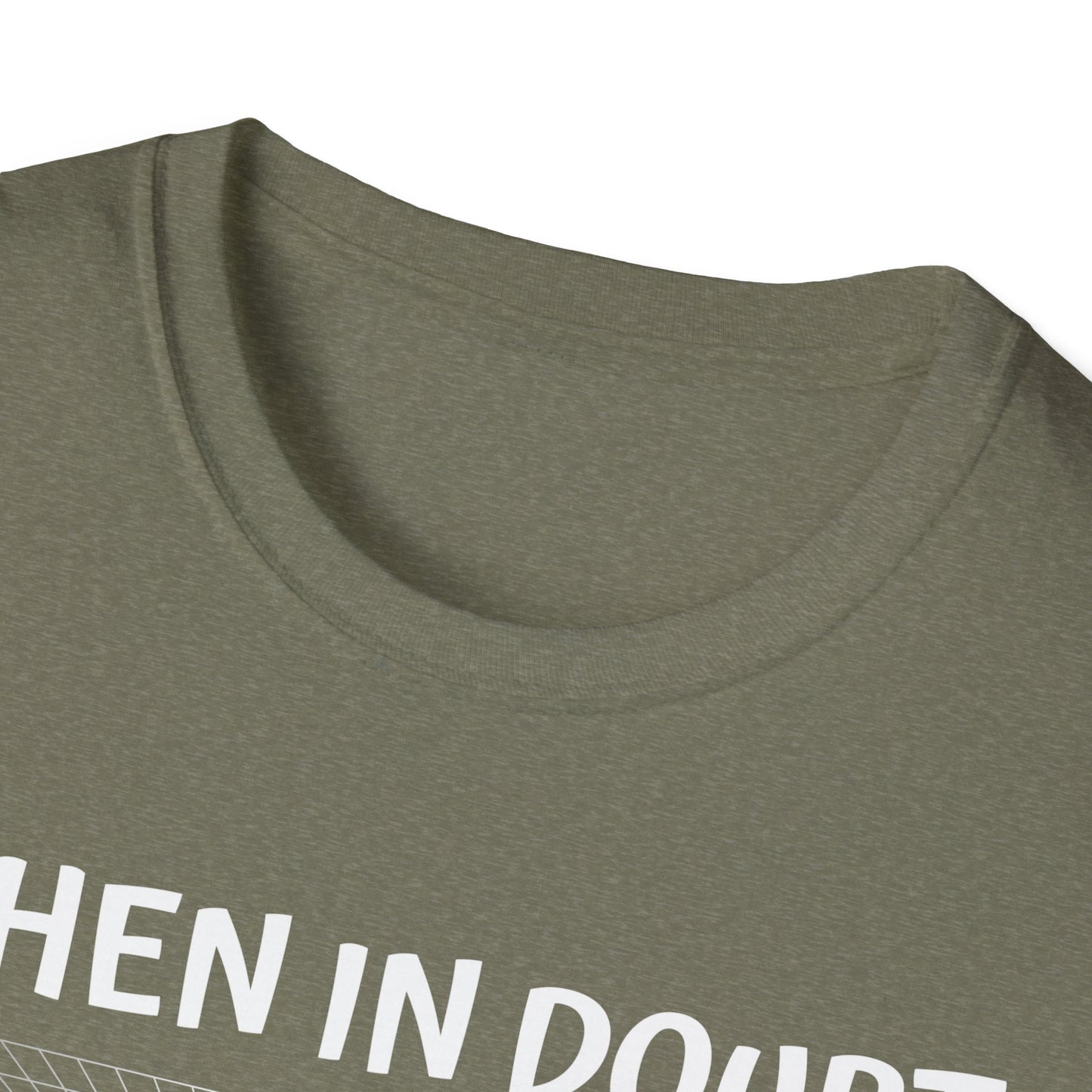 When In Doubt, Call It Out! Pickleball Tee.