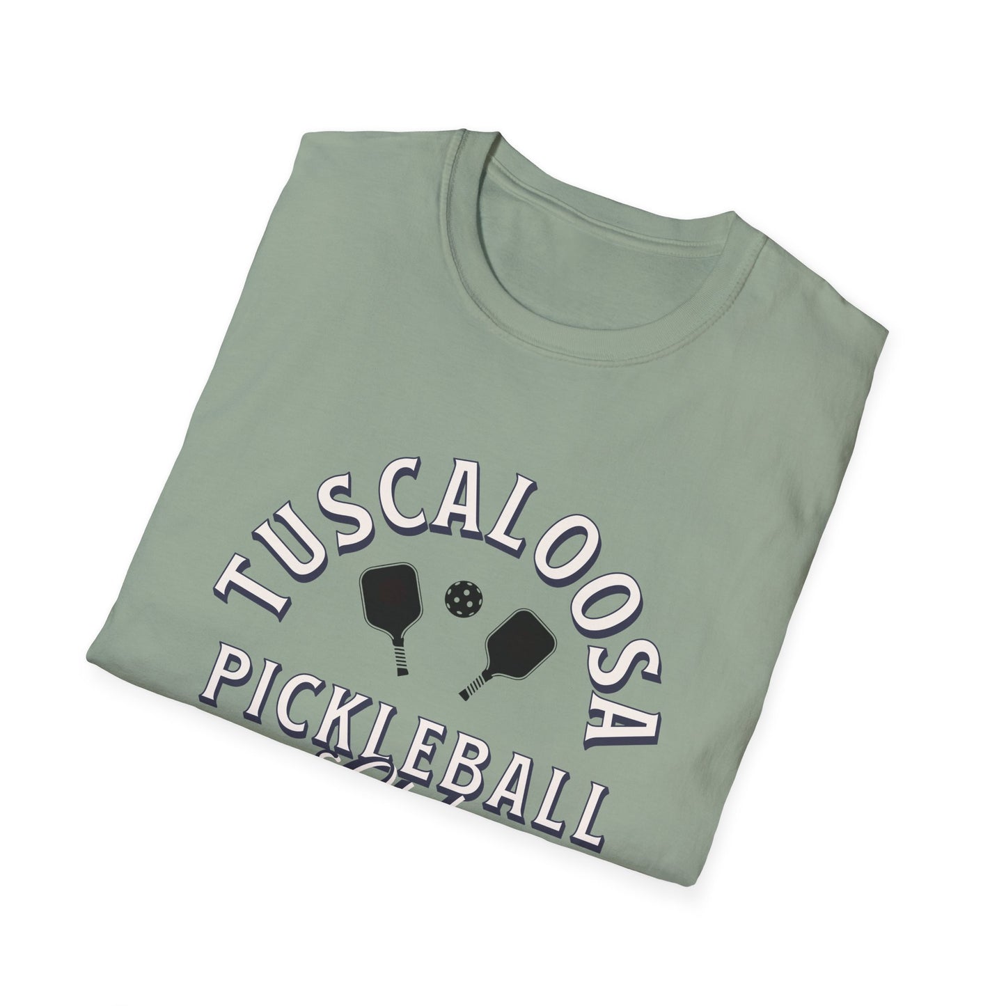Tuscaloosa Pickleball Club.  Pickleball Tee.