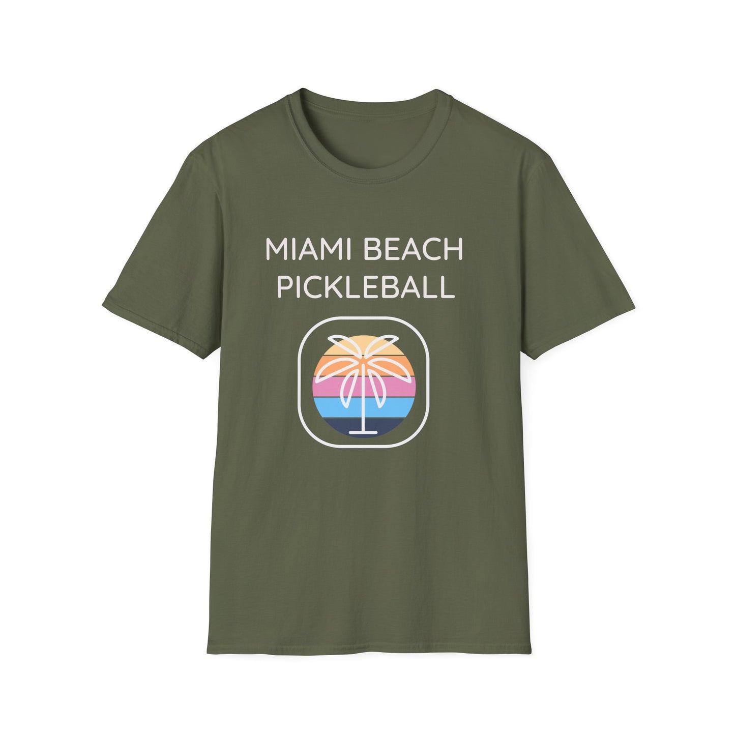 Miami Beach Pickleball Tee.