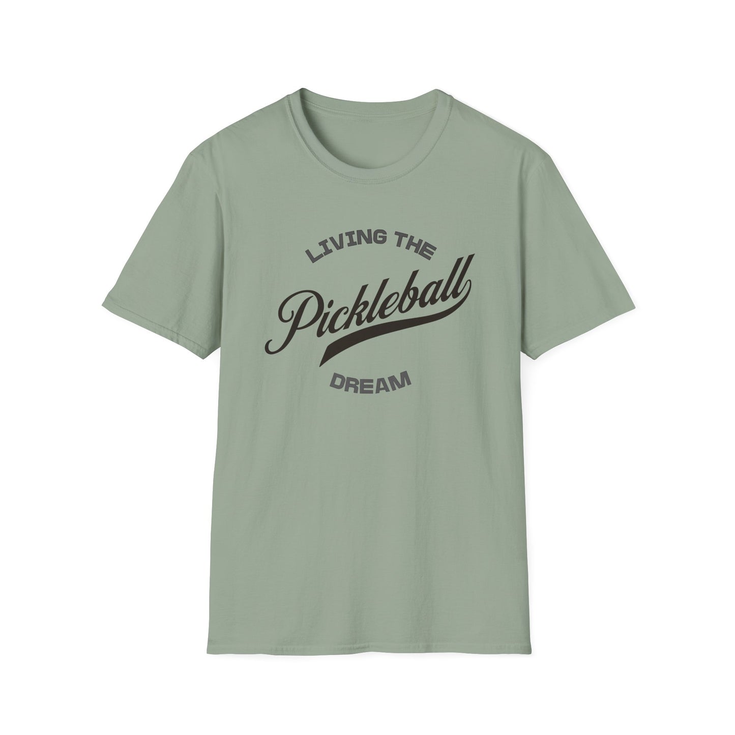 Living the Dream. Pickleball Tee.