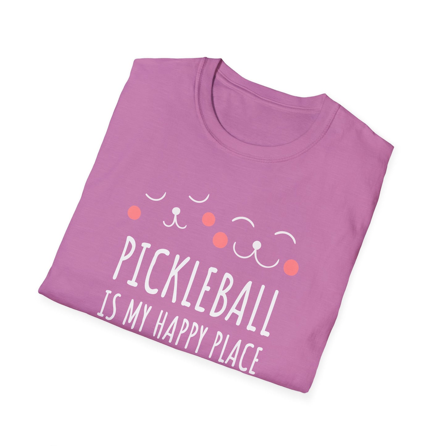Pickleball is My Happy Place. Pickleball Tee.