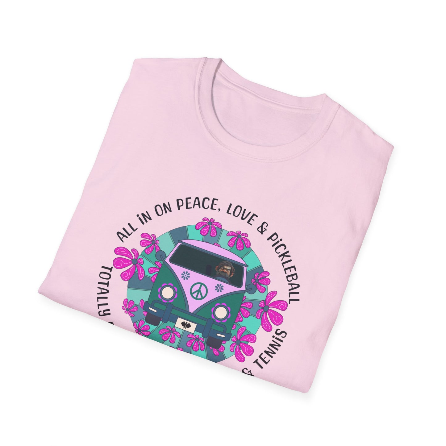 All in; Totally Out Pickleball Tee.