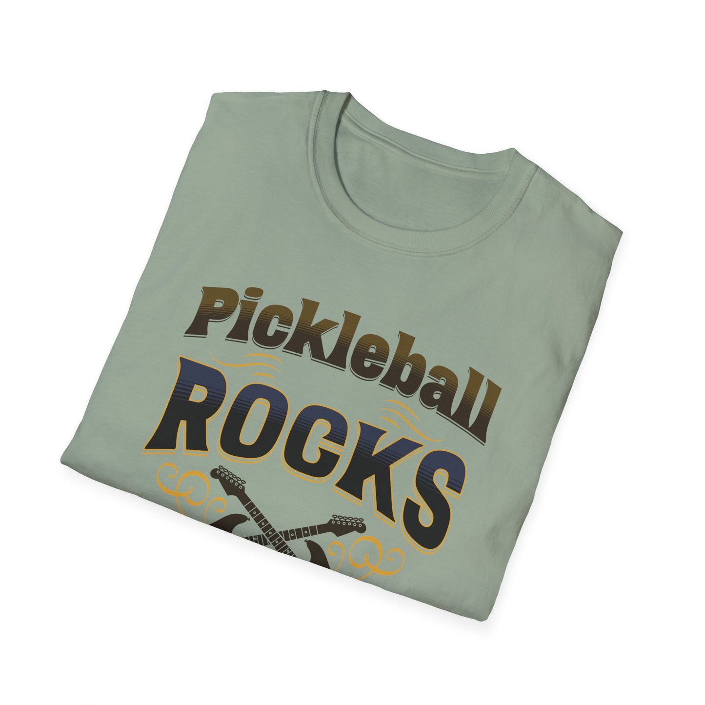 Pickleball Rocks.  Pickleball Tee.