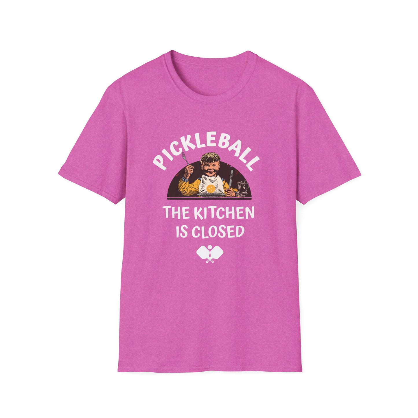 The Kitchen Is Closed. Pickleball Tee.