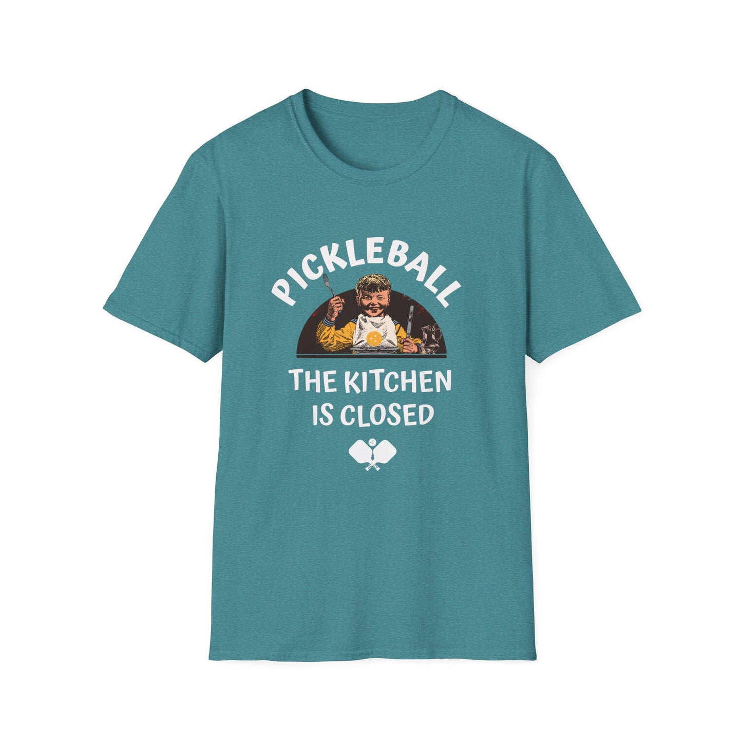 The Kitchen Is Closed. Pickleball Tee.