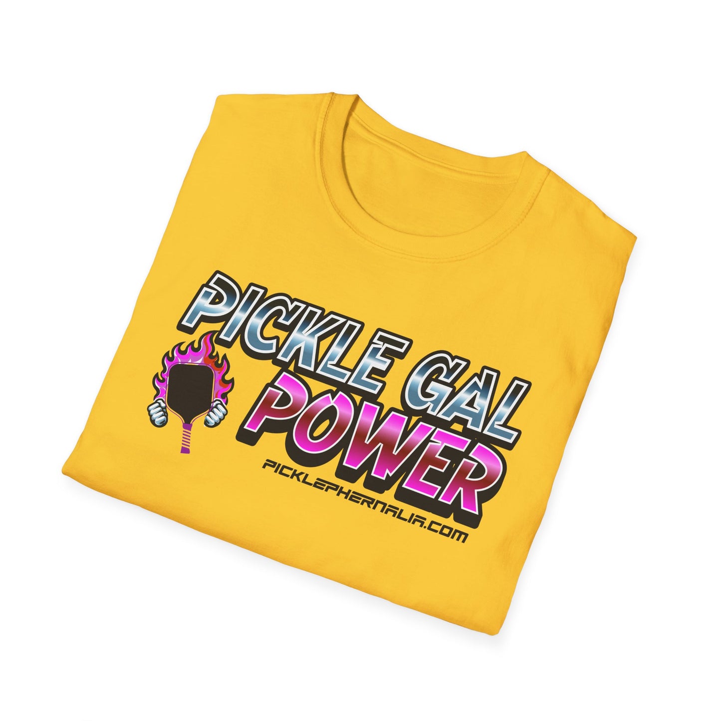 Pickle Gal Power. Pickleball Tee.