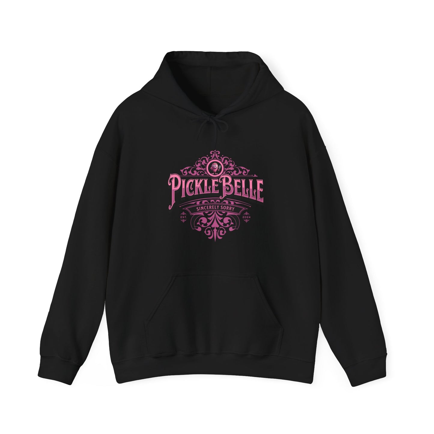 Picklebelle. Pickleball.. Unisex Heavy Blend™ Hooded Sweatshirt
