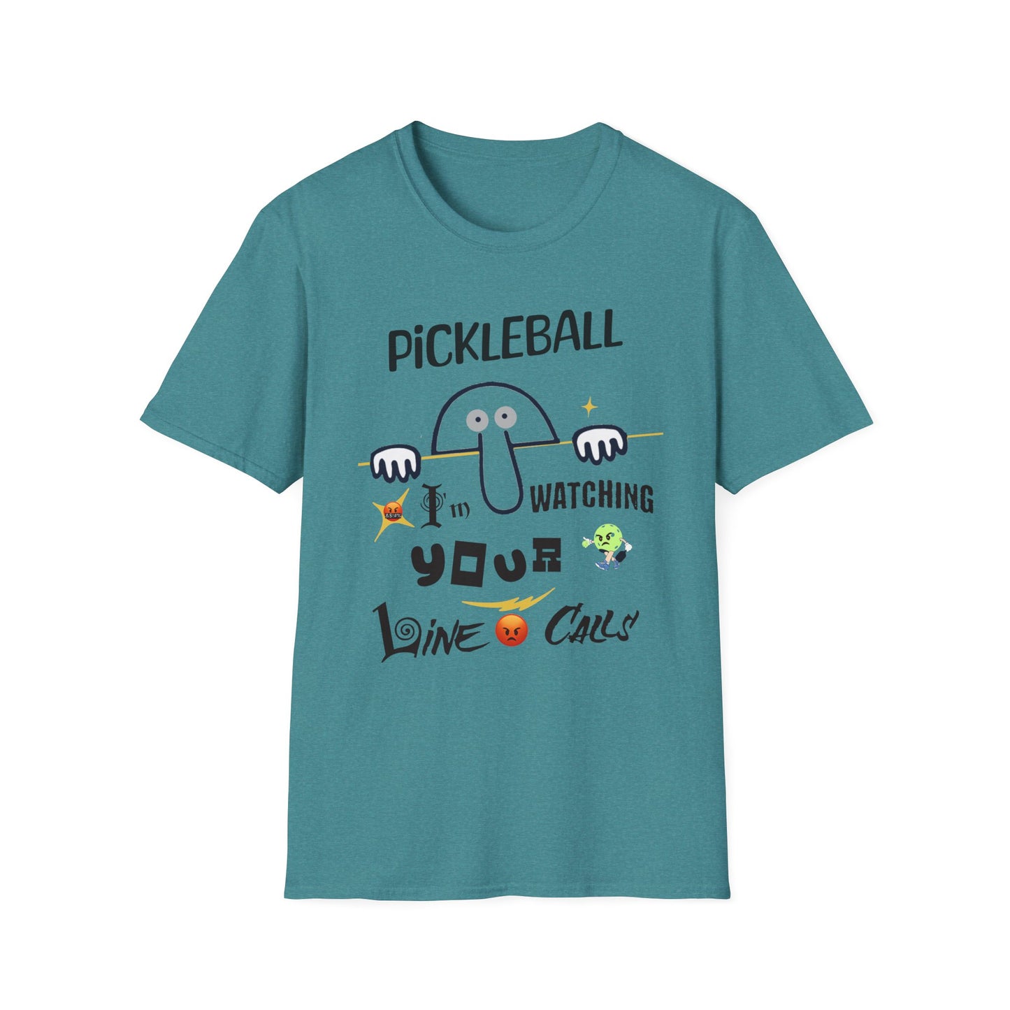 I'm Watching Line Calls!  Pickleball Tee.