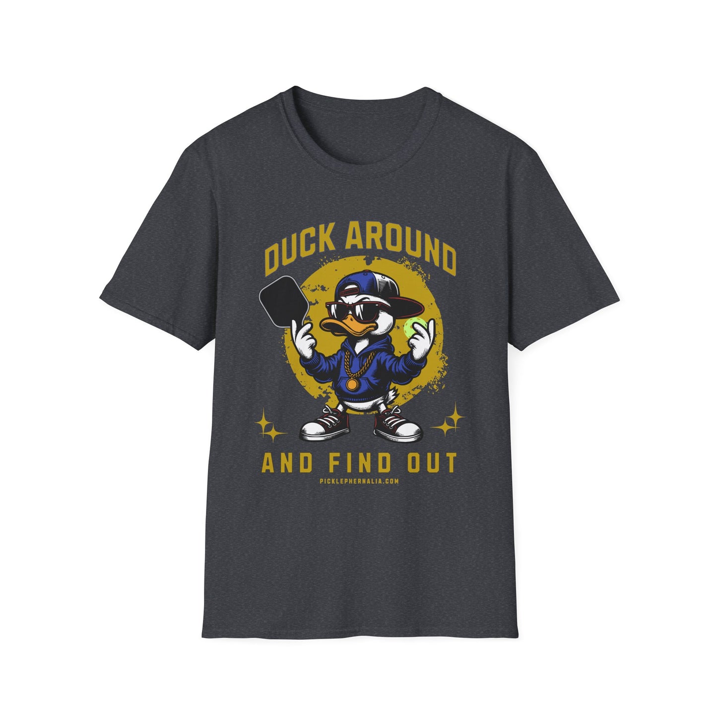 Duck Around And Find Out. Pickleball Tee.