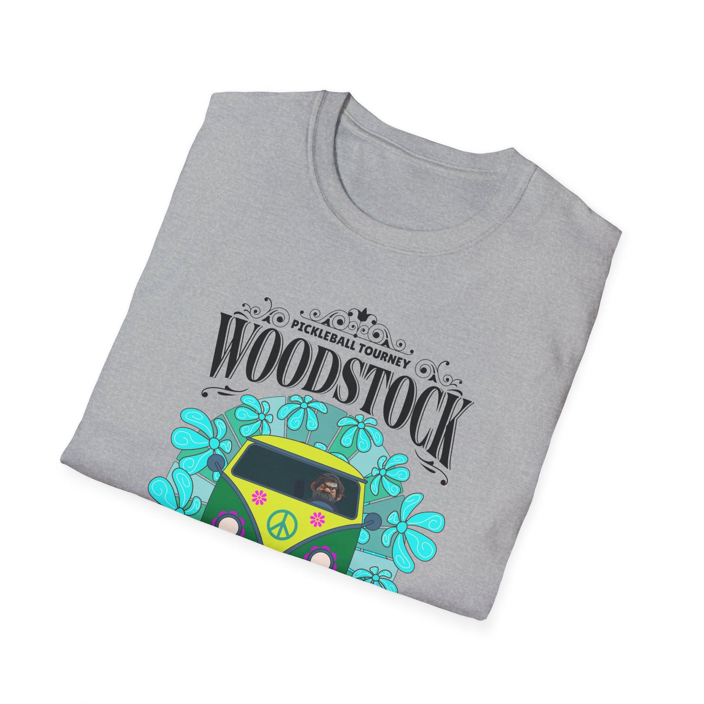 Woodstock. 3 Days of Pickleball.  Pickleball Tee.
