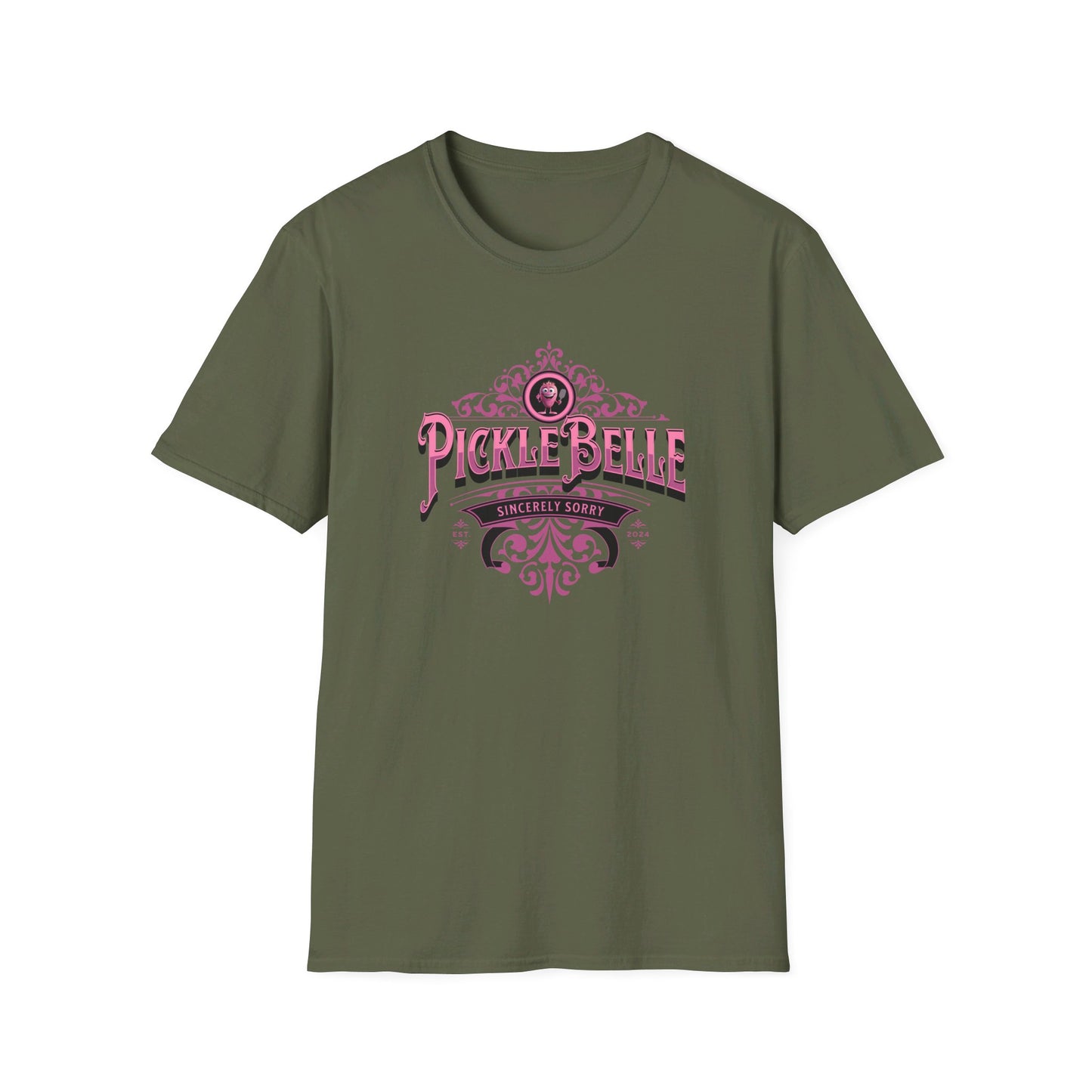 Pickle Belle. Pickleball Tee.